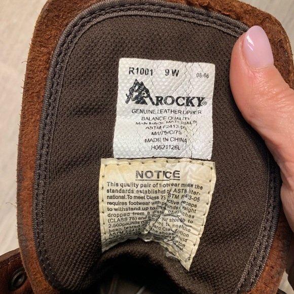 Rocky boots size 9 - Picture 13 of 14